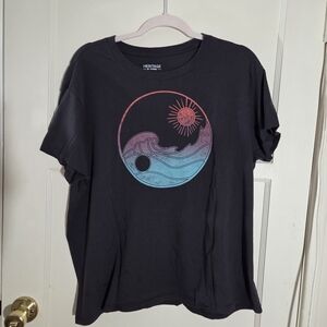 Torrid Dark Gray Graphic Shirt